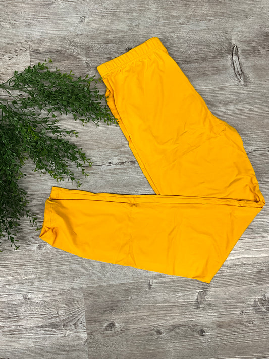 OS Dark yellow legging