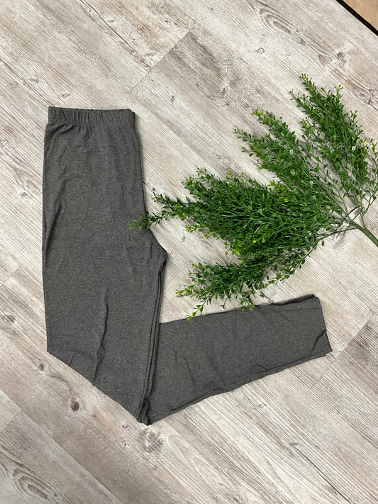 OS HEATHER CHARCOAL LEGGING