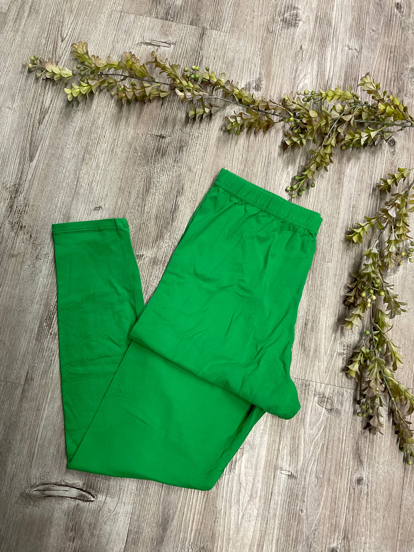 TC kelly green legging