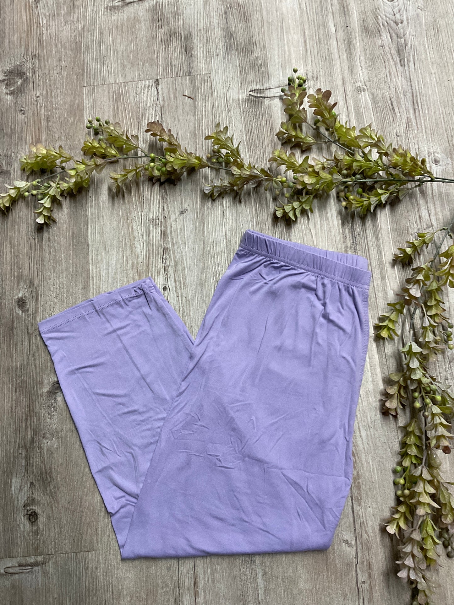 TC purple lavender capri